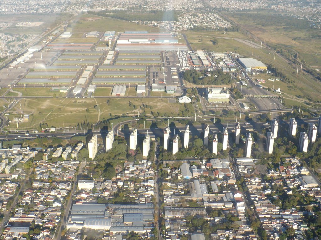 Vista aerea de Los Tapiales